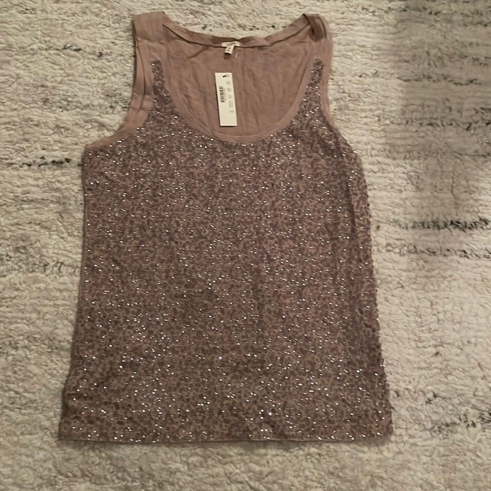 Brand new jcrew sequin tank!